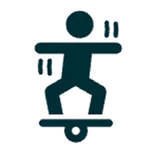 重心から整えるイメージ